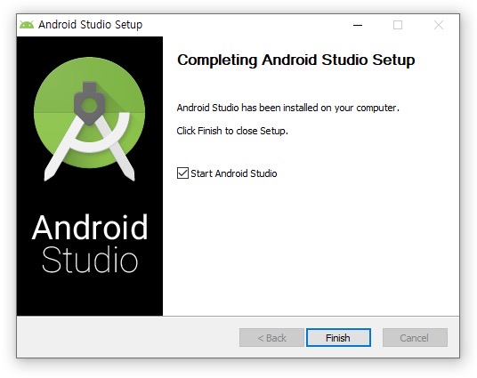 react-native development environment setting - Android studio installation and configuration complete
